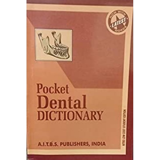 Pocket Dental Dictionary by Sujata