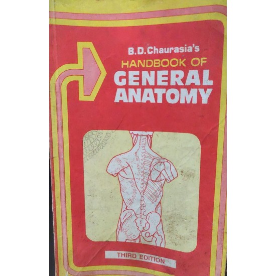 Handbook of General Anatomy 3rd Edition by BD Chaurasia