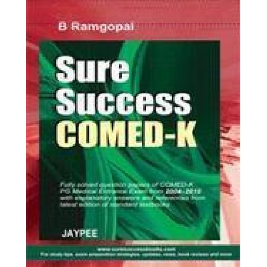 Sure Success Comed-K 2004-2010 by B Ramgopal 