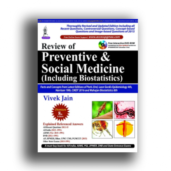 Preventive And Social Medicine Including Biostatistics 8th Edition by Vivek Jain