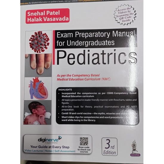 Exam Preparatory Manual For Undergraduates Pediatrics 3rd Edition by Snehal Patel