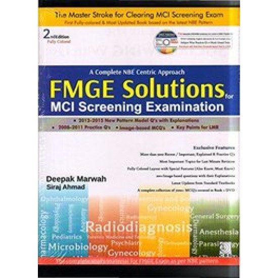 Complete Nbe Centric Approach Fmge Solutions For Mci Screening Examination 2nd Edition by Deepak Marwah