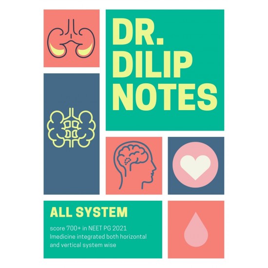 Dr Dilip MMS Bundle Pack ( 8 in 1 ) Color Notes 2022