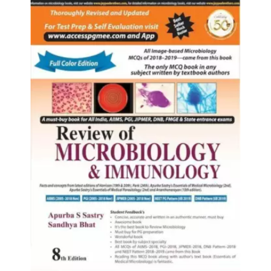 Review of Microbiology and Immunology 8th Edition by Sastry Apurba S