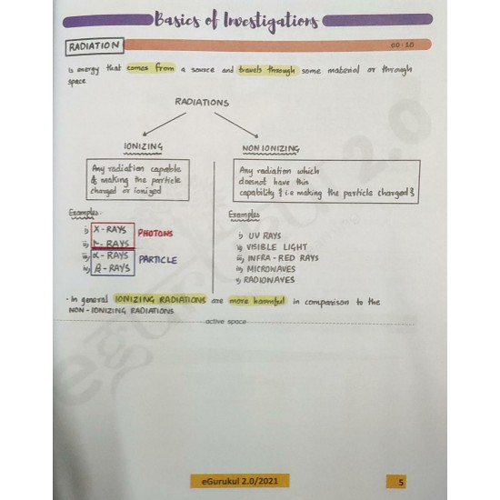 Radiology 2.0 Colored Notes 2021 by Dr. Rajat Jain Egurukul  