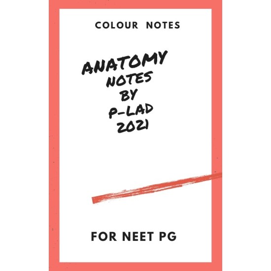 Anatomy Colored Notes 2021 by Prepladder