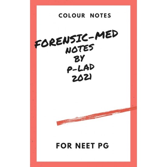 Forensic Colored Notes 2021 by Prepladder 