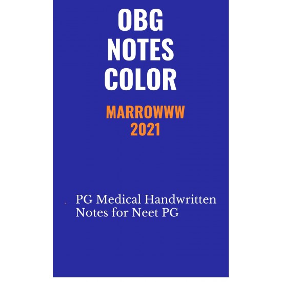 Obg Colored Notes 2021 by Marroww