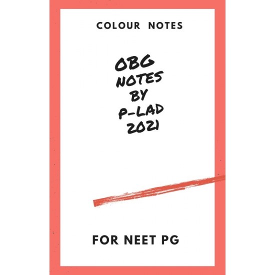 OBG Colored Notes 2021 by Prepladder