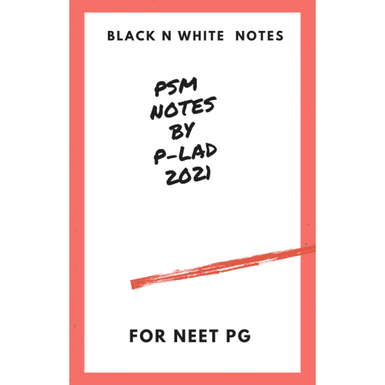 Psm Handwritten Notes 2021 by Prep Bw