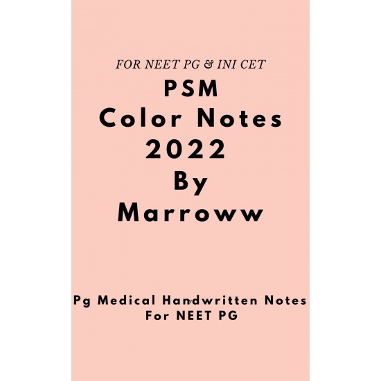 PSM Colored Notes 2022 by Marroww