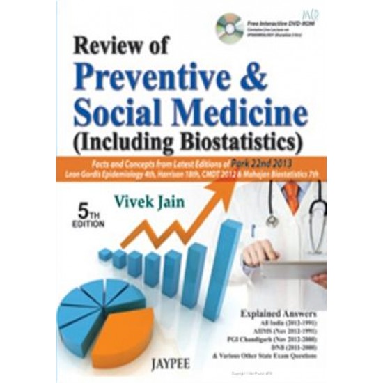 Review Of Preventive & Social Medicine(Including Biostatistics) Rom 5th Edition by VIVEK JAIN