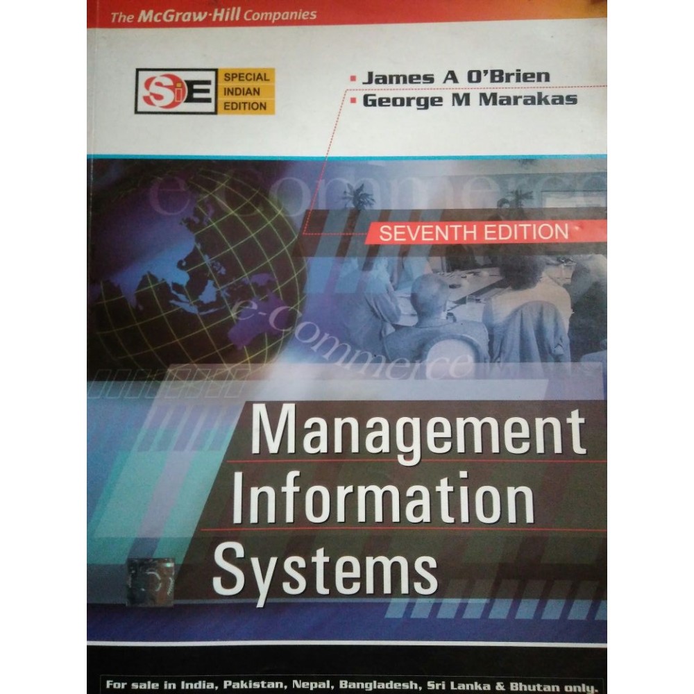 Management Information Systems 7th Edition (English, Paperback, George M. Marakas, Ramesh Behl ...