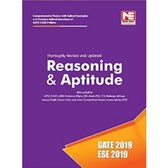 Reasoning and Aptitude for GATE 2019 and ESE 2019 (Prelims) - Theory and Previous Year Solved Papers by Made Easy Editorial Board