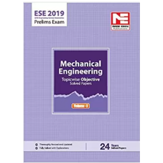 ESE 2019 Prelims Exam Mechanical Engineering Vol-1 by Made Easy