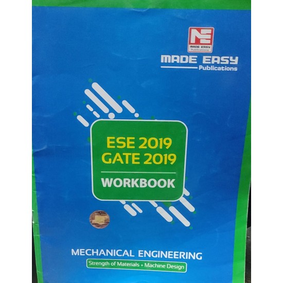 ESE Gate 2019 Workbook Mechanical Engineering by Made Easy