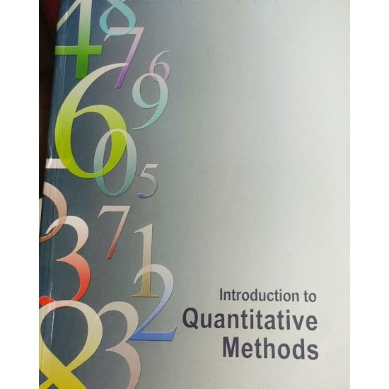 Introduction to Quantitative Methods by ICFAI 