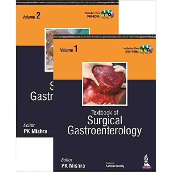 Textbook of Surgical Gastroenterology 2 Volumes Together by Pk Mishra 