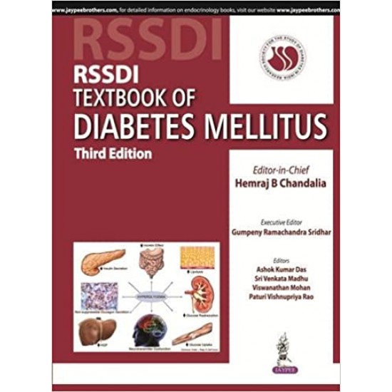 Rssdi Textbook of Diabetes Melilitus 3rd edition  by  Chandalia Hemraj B