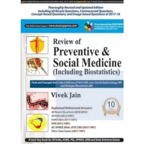 Review of Preventive and Social Medicine 10th Edition by Vivek Jain