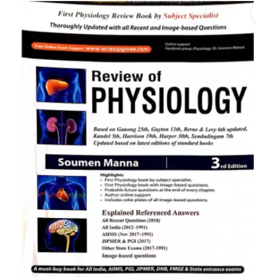 Review of Physiology 3rd Edition by Soumen Manna