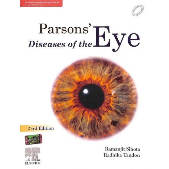 Parsons Diseases Of The Eye 23rd Edition by Ramanjit Sihota, Radhika Tandon