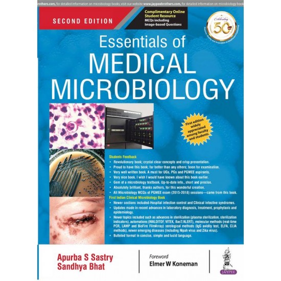 Essentials Of Medical Microbiology 2nd Edition by Apurba Sankar Sastry