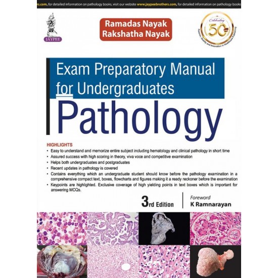 Exam Preparatory Manual For Undergraduates Pathology 3rd Edition by Ramadas Nayak