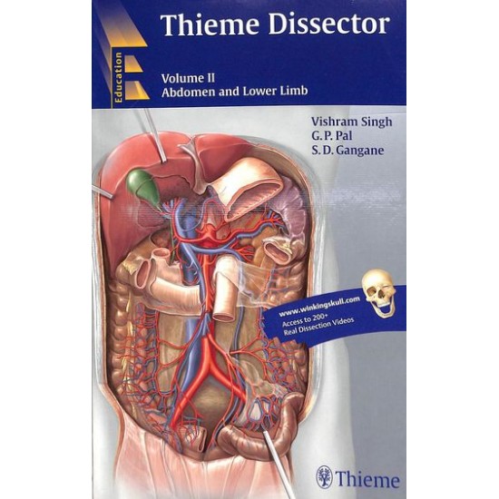 Thieme Dissector Abdomen and Lower Limb Vol 2 by Vishram Singh