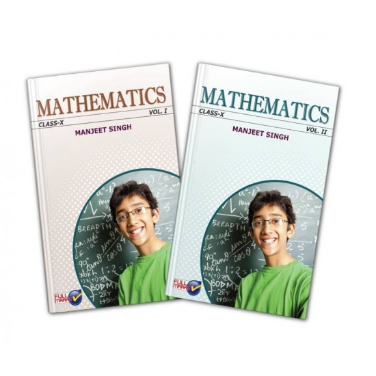 Mathematics for Class X (Set of 2 Volumes) by  Manjeet Singh